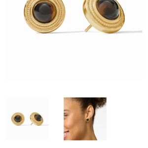 Julie Vos Madison Tortoise Stud Earrings